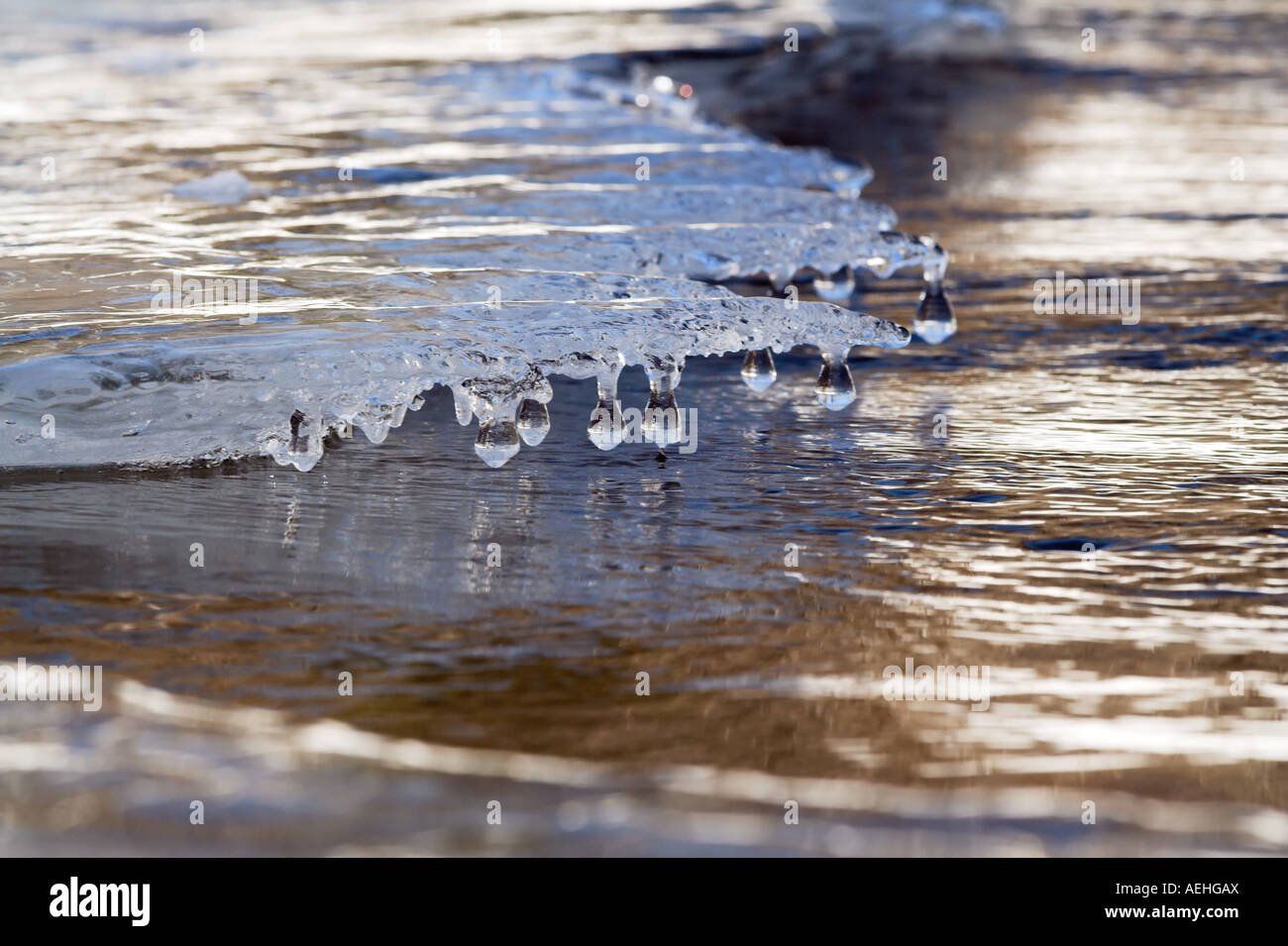 Natural Ice sculptures Stock Photo - Alamy