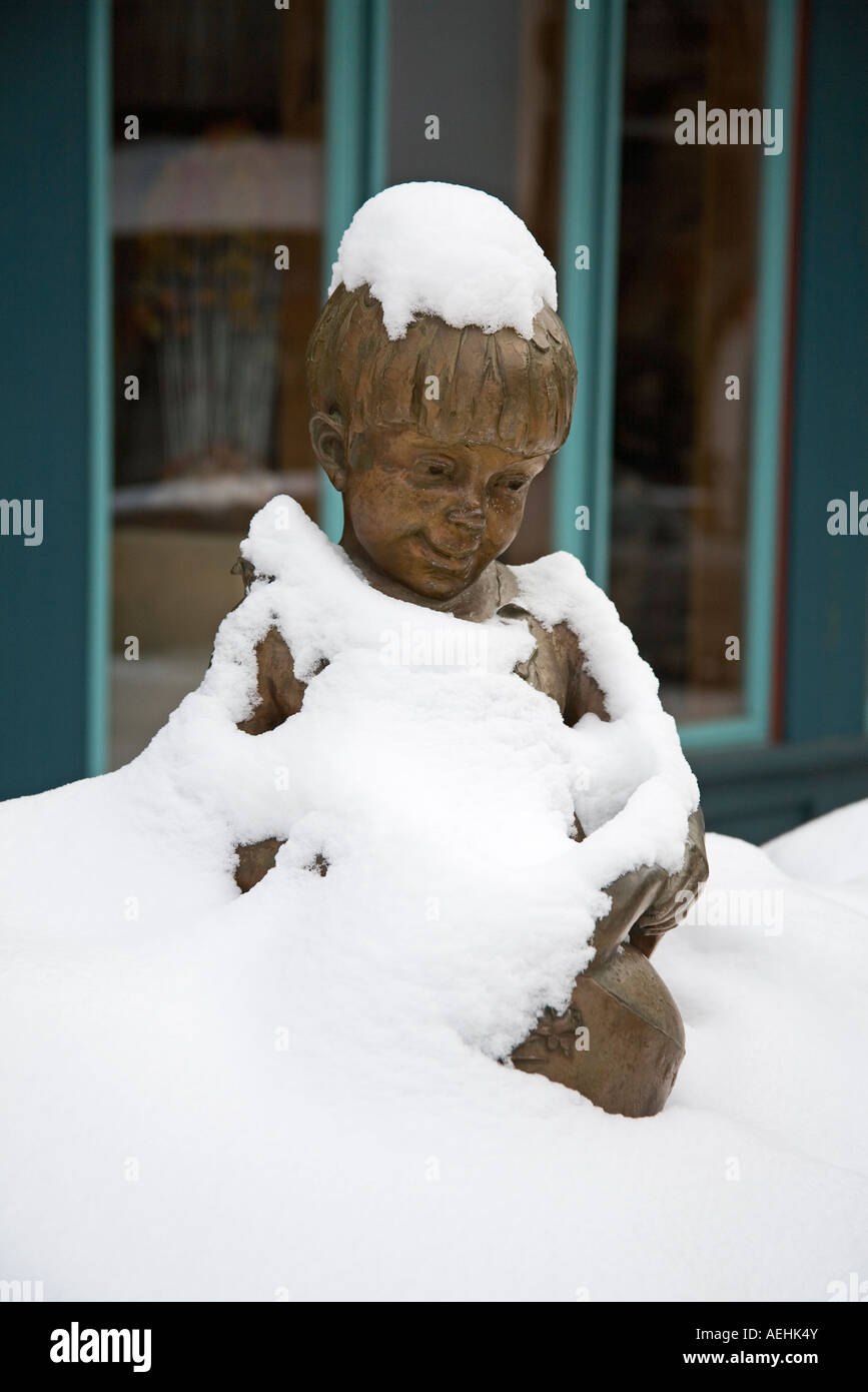 Sculpture Vail Ski Resort Rocky Mountains Colorado USA Stock Photo - Alamy