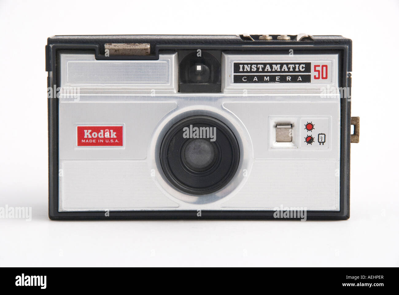 A Kodak Instamatic 50 camera circa 1963 Stock Photo