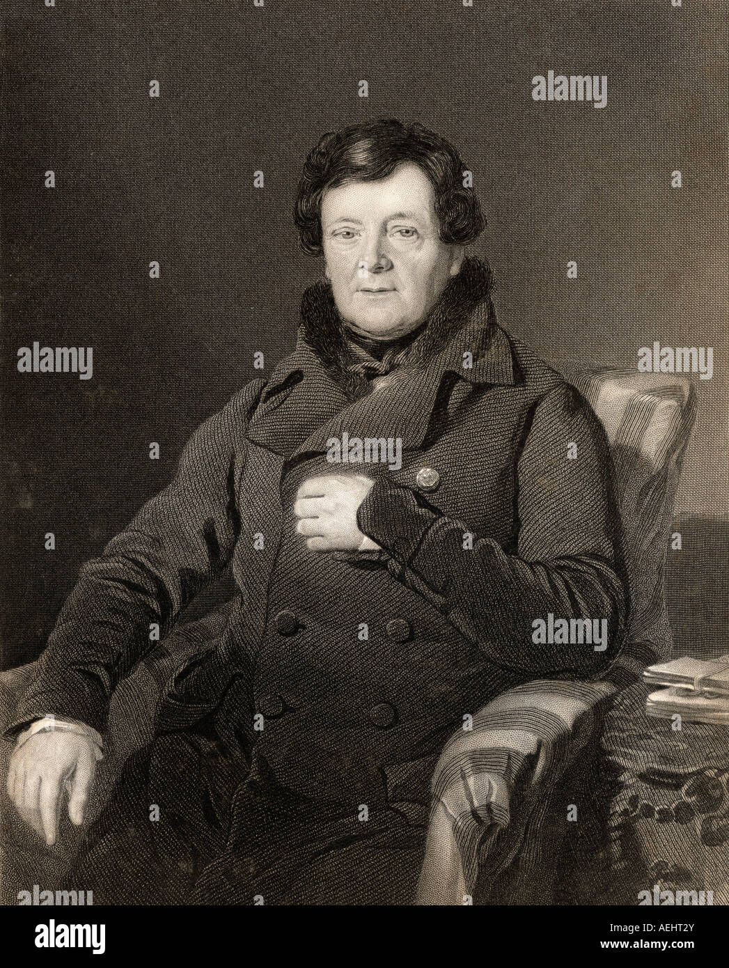 Daniel O'Connell, aka The Liberator, and The Emancipator,1775 - 1847.  Irish political leader. Stock Photo