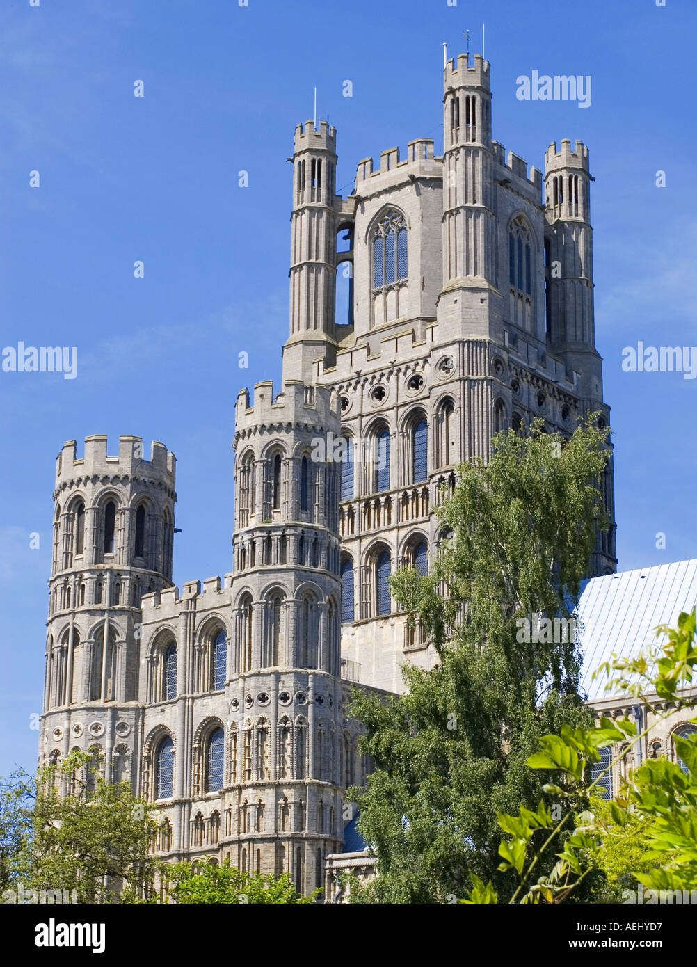 West tower ely hi-res stock photography and images - Alamy