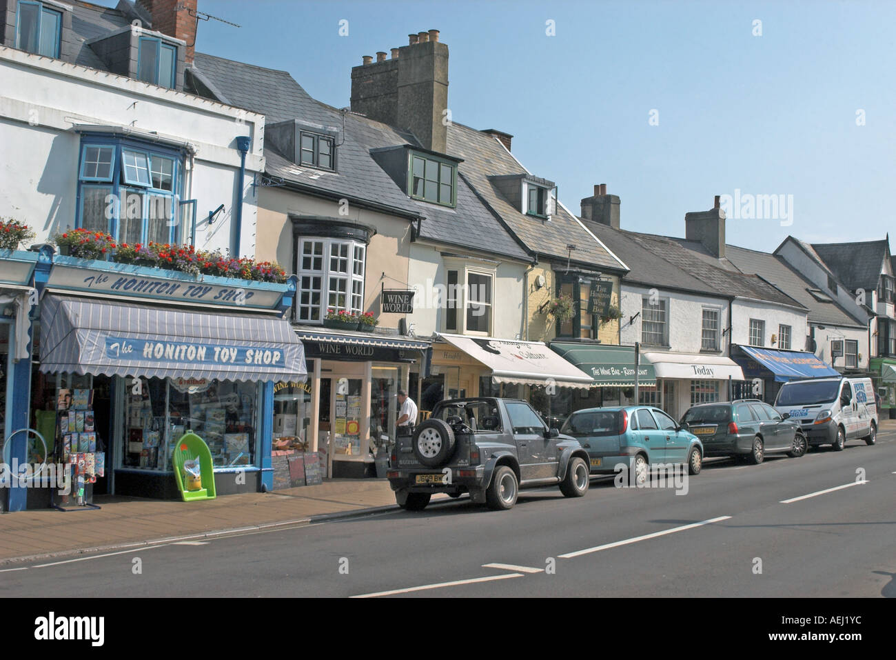 Market Day, Honiton, Devon, UK Stock Photo Alamy