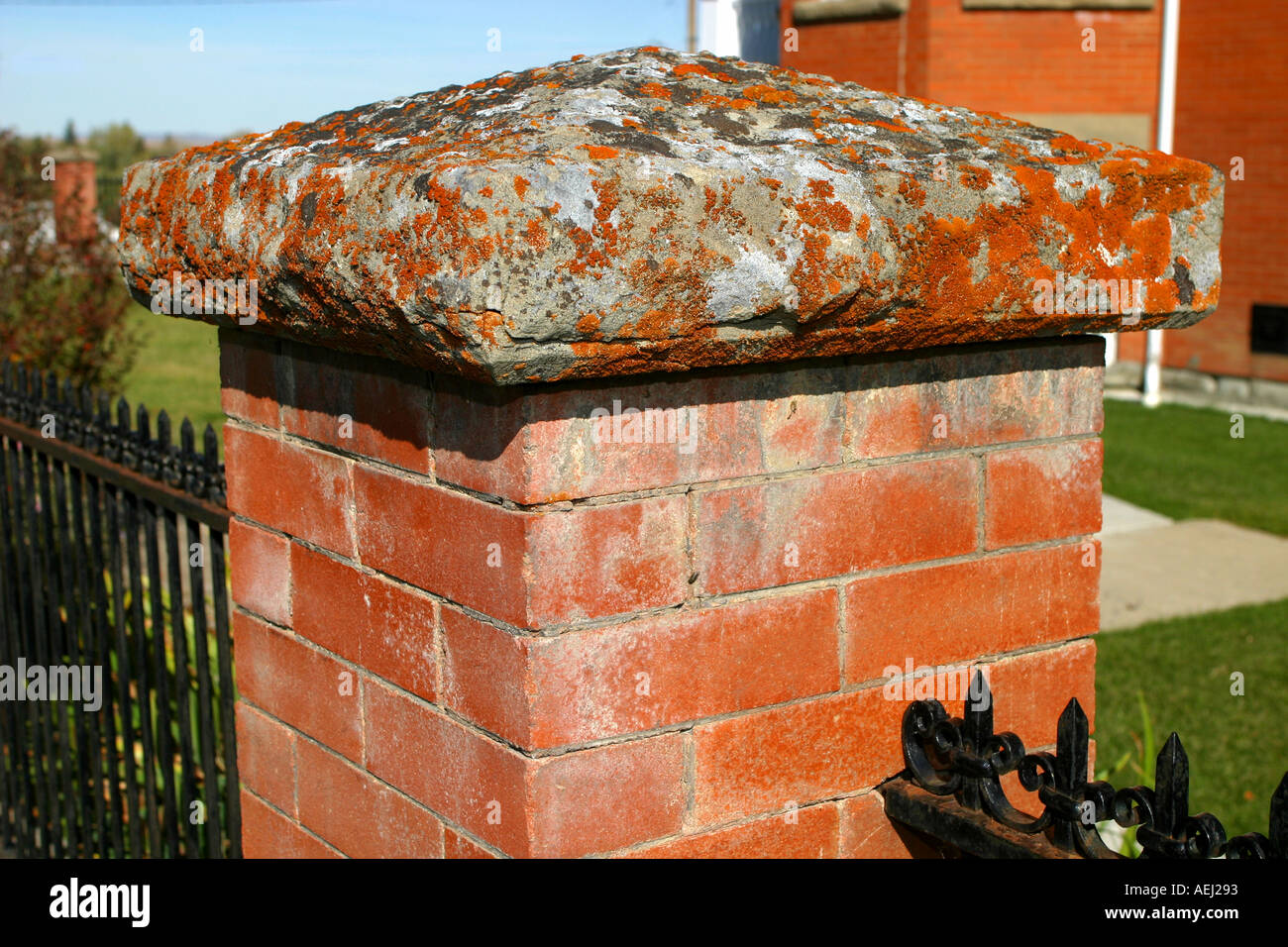 Horizontal Old mansion Pincher Creek, Alberta, Canada Stock Photo Alamy