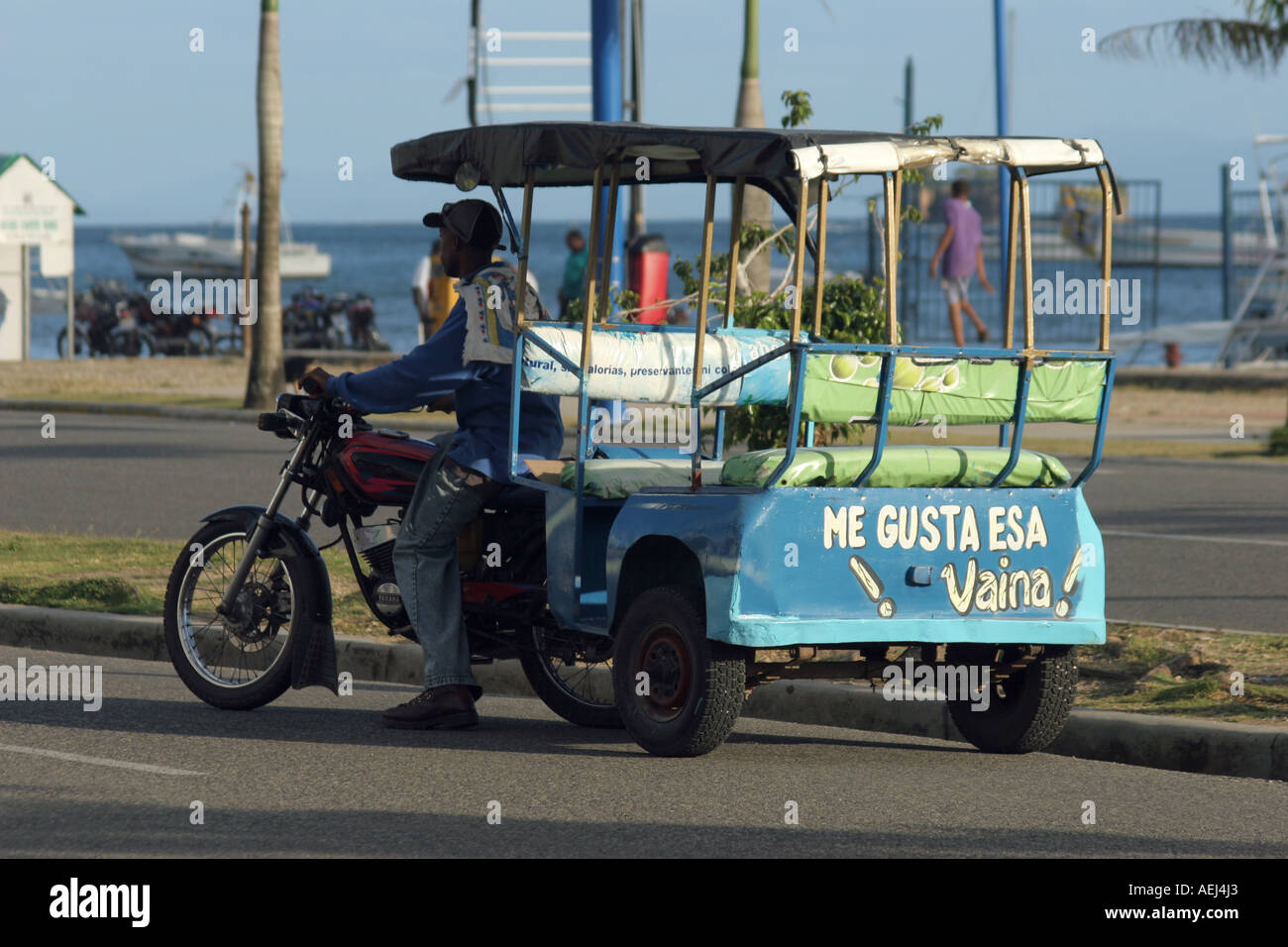 Motorbike taxi dominican republic hi-res stock photography and images -  Alamy