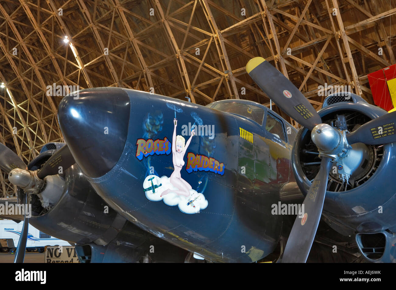 LockheedPV 2 Harpoon Tillamook Air Museum Stock Photo
