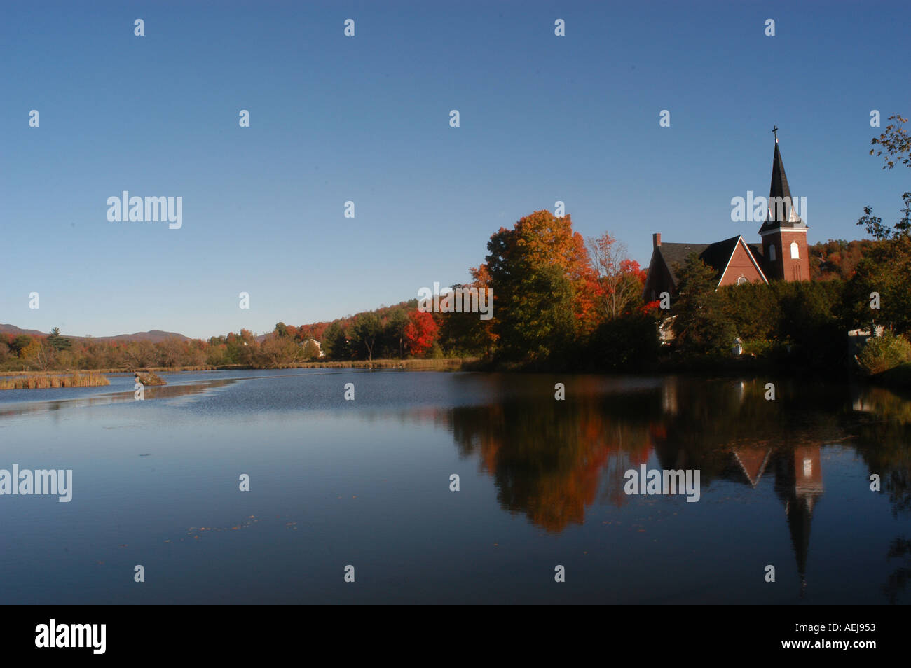 Village of Knowlton Eastern Townships Province of Quebec Canada Stock Photo Alamy