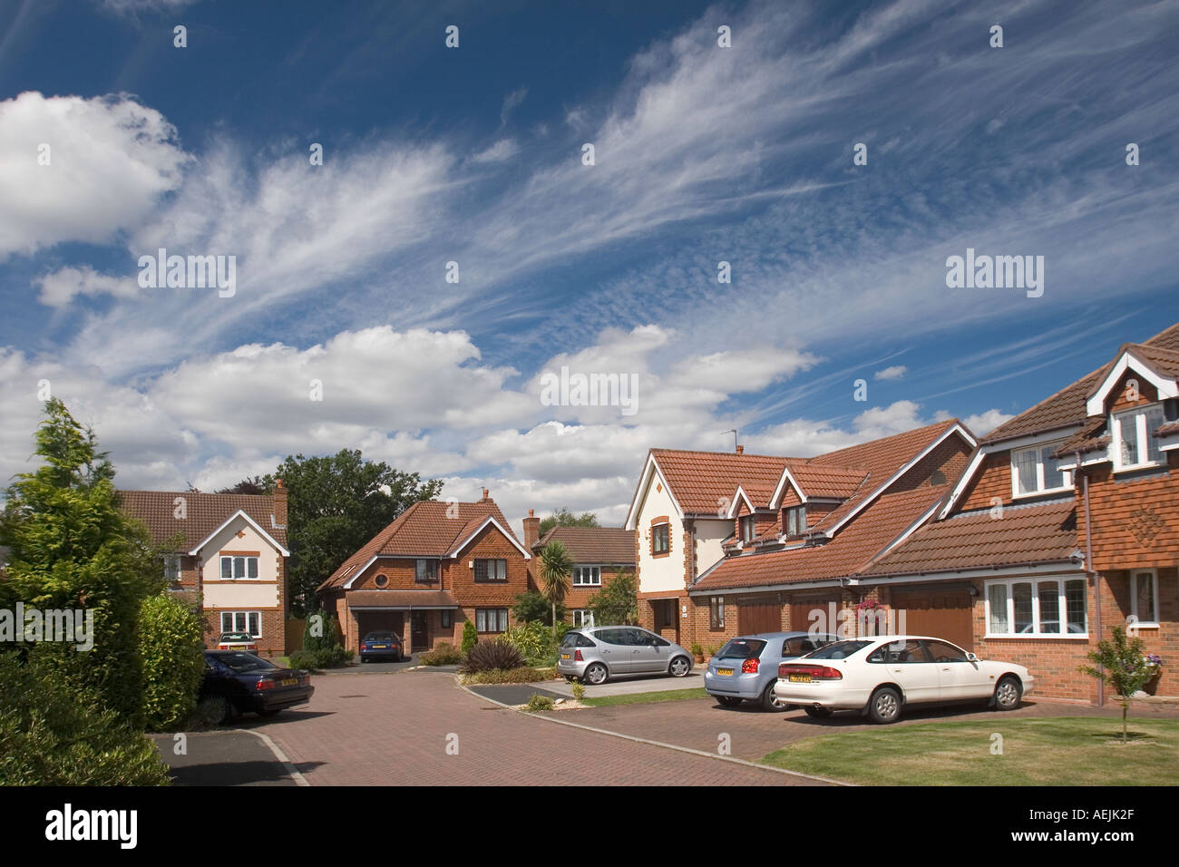 England Cheshire Stockport Cheadle Hulme new housing development Stock