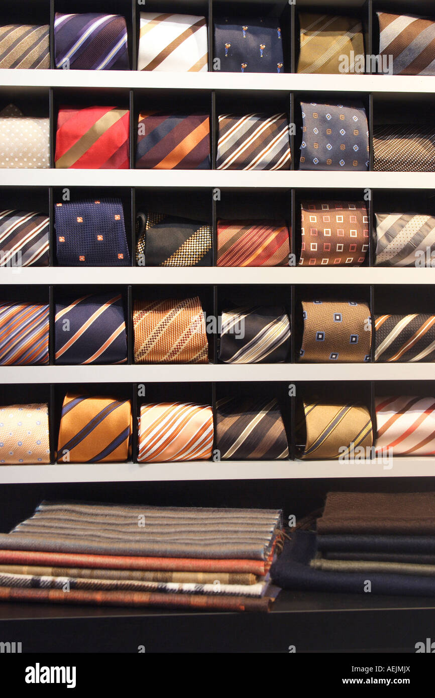 Many cravats Stock Photo