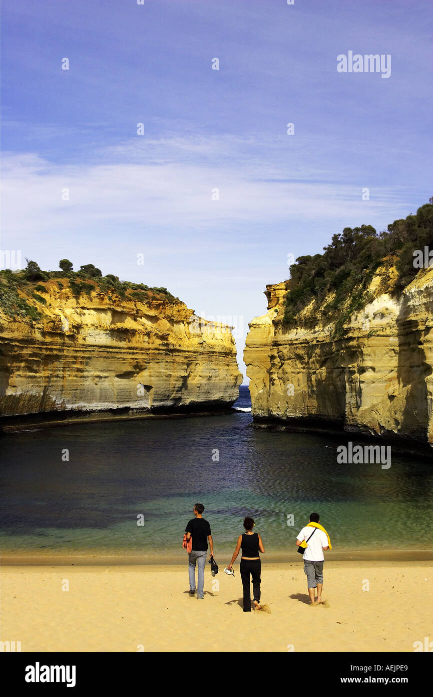 Loch Ard Gorge Port Campbell National Park Great Ocean Road Victoria Australia Stock Photo