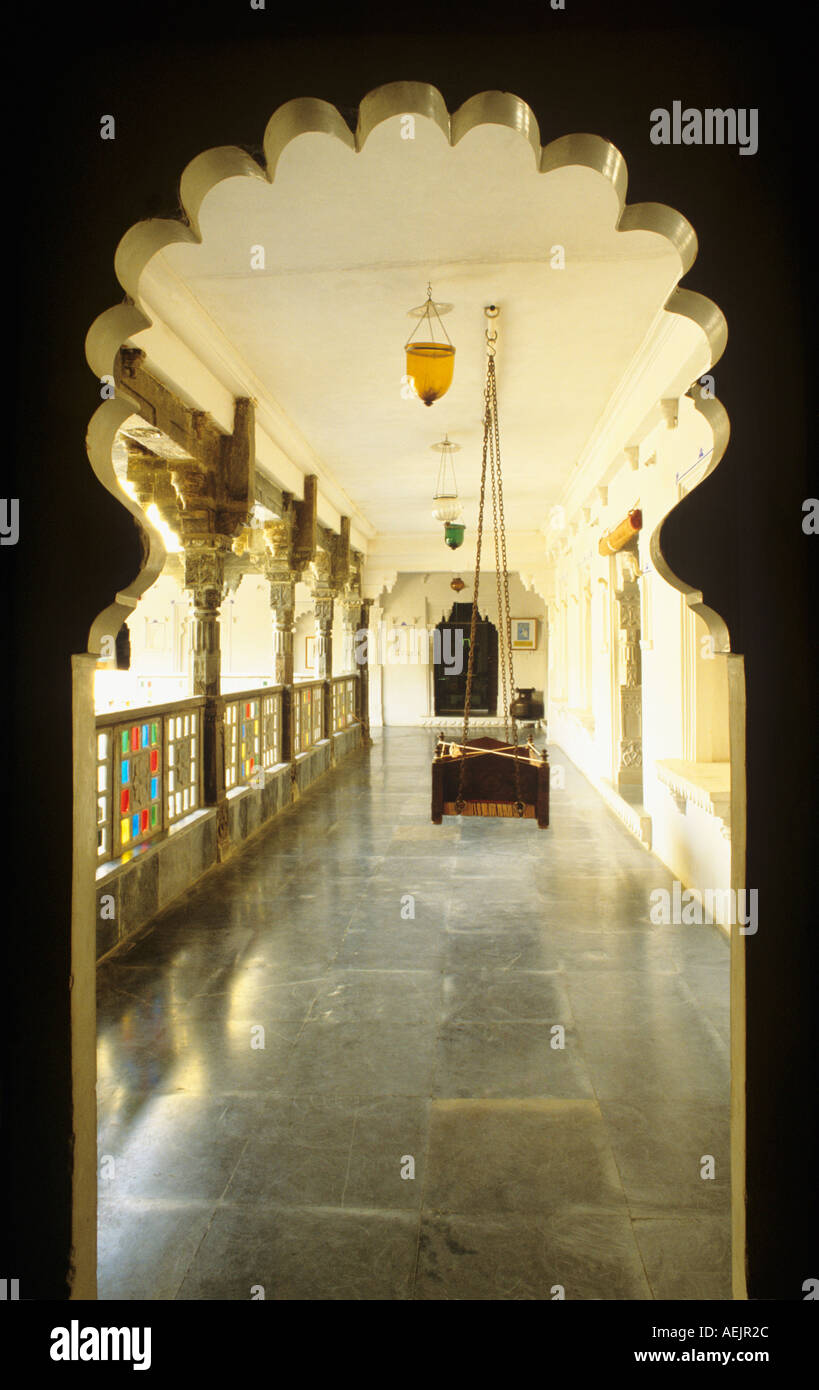 Bagore ki Haveli Palace Udaipur India Stock Photo - Alamy