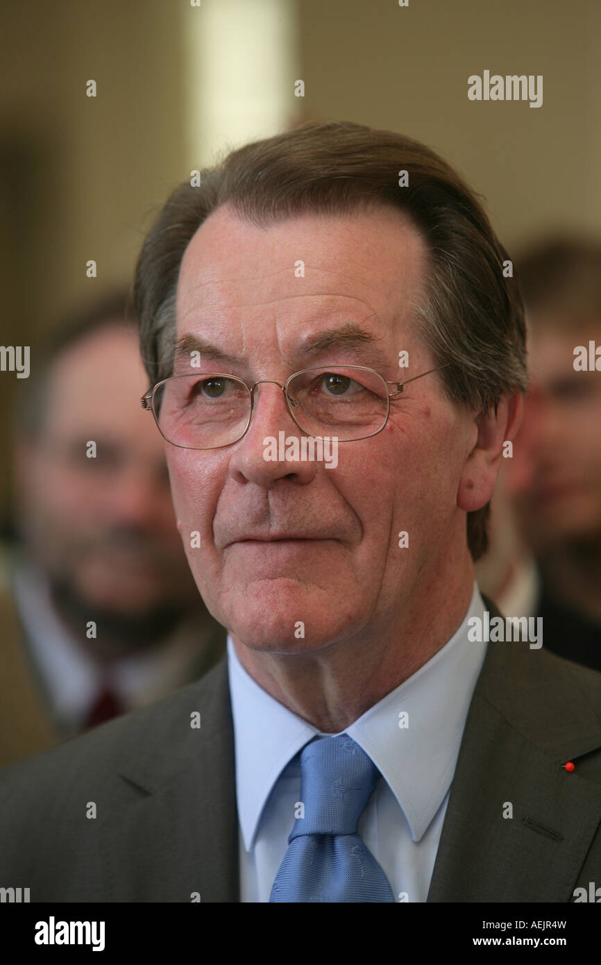 Chairman of the german social democrats Franz Muentefering (SPD), Germany Stock Photo