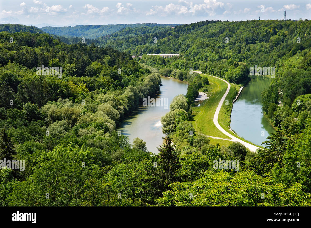 Isar river canal hi-res stock photography and images - Alamy