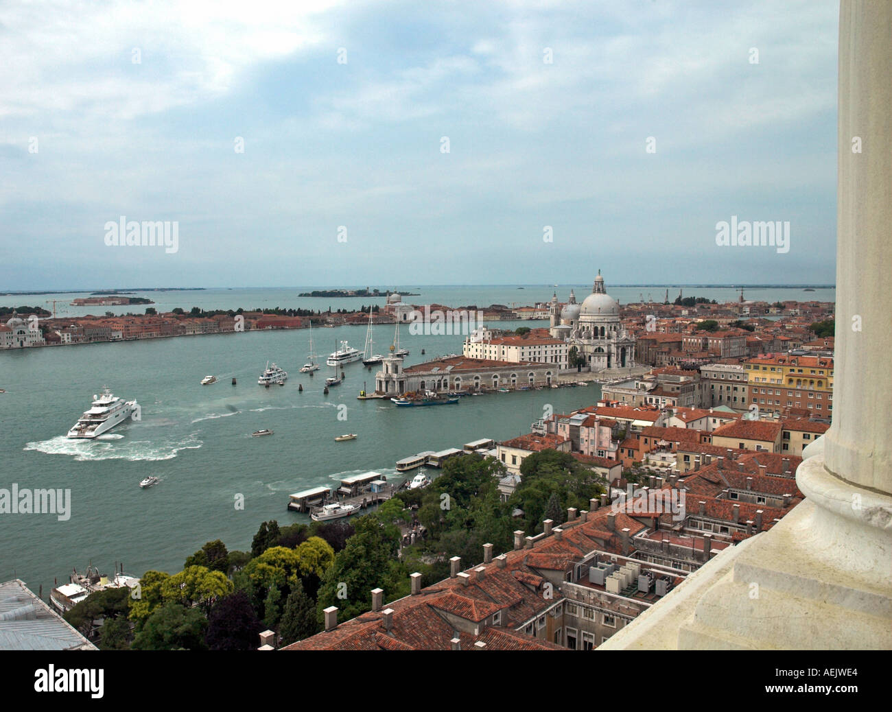 St Mark s Square Venice Italy towards Grand Canal Stock Photo