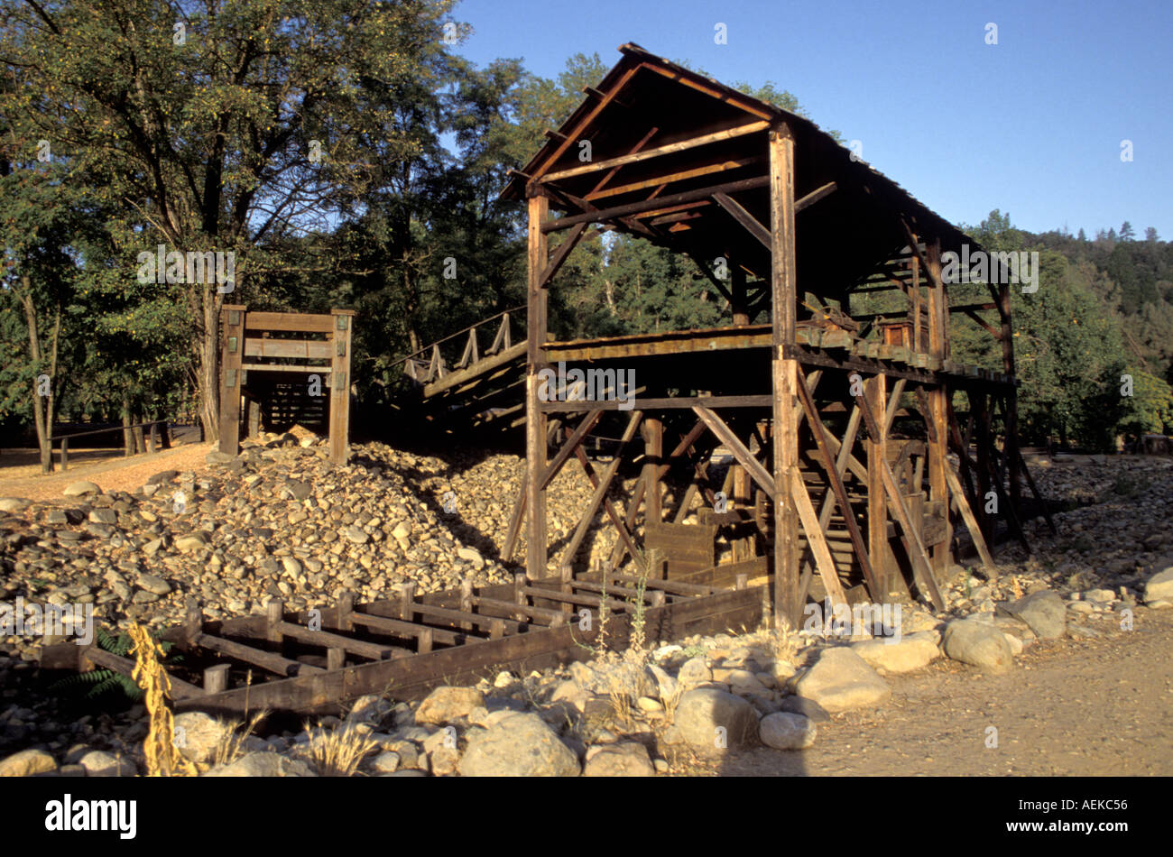 Sutter s Mill Colma California Stock Photo