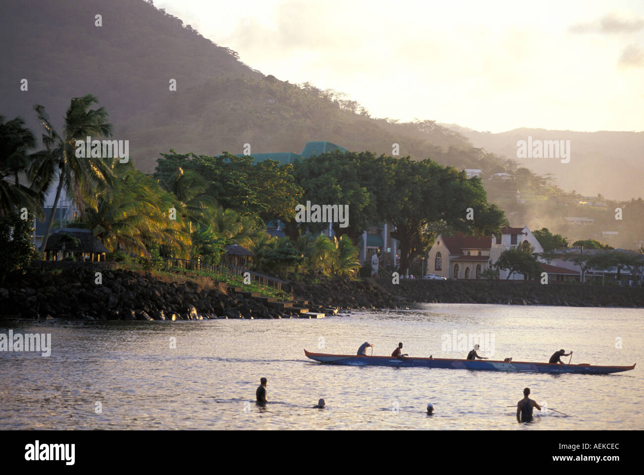 Apia upolu western samoa south pacific hi-res stock photography and ...