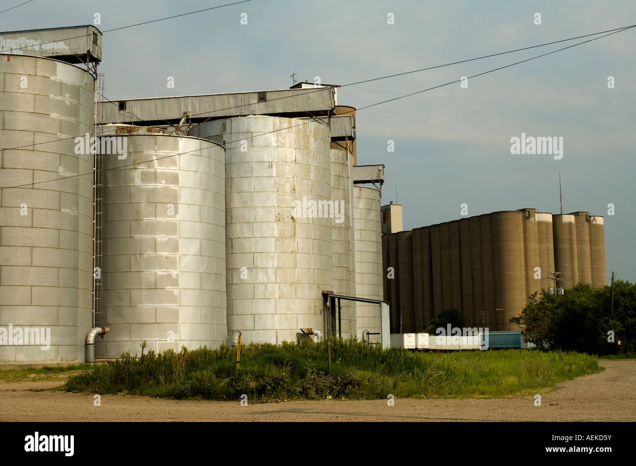 Grain elevators in Minneapolis Minnesota Stock Photo Alamy