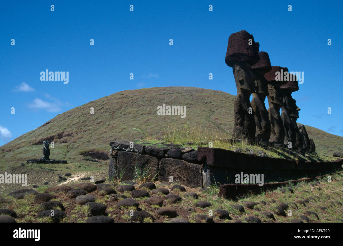 Tuff easter island heads hires stock photography and images Alamy