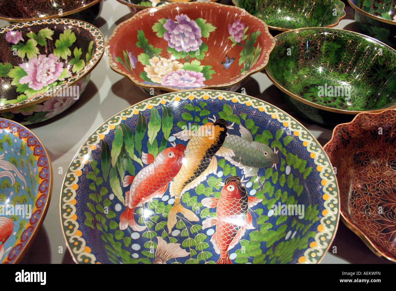 Very fine decorative bowl. Stock Photo