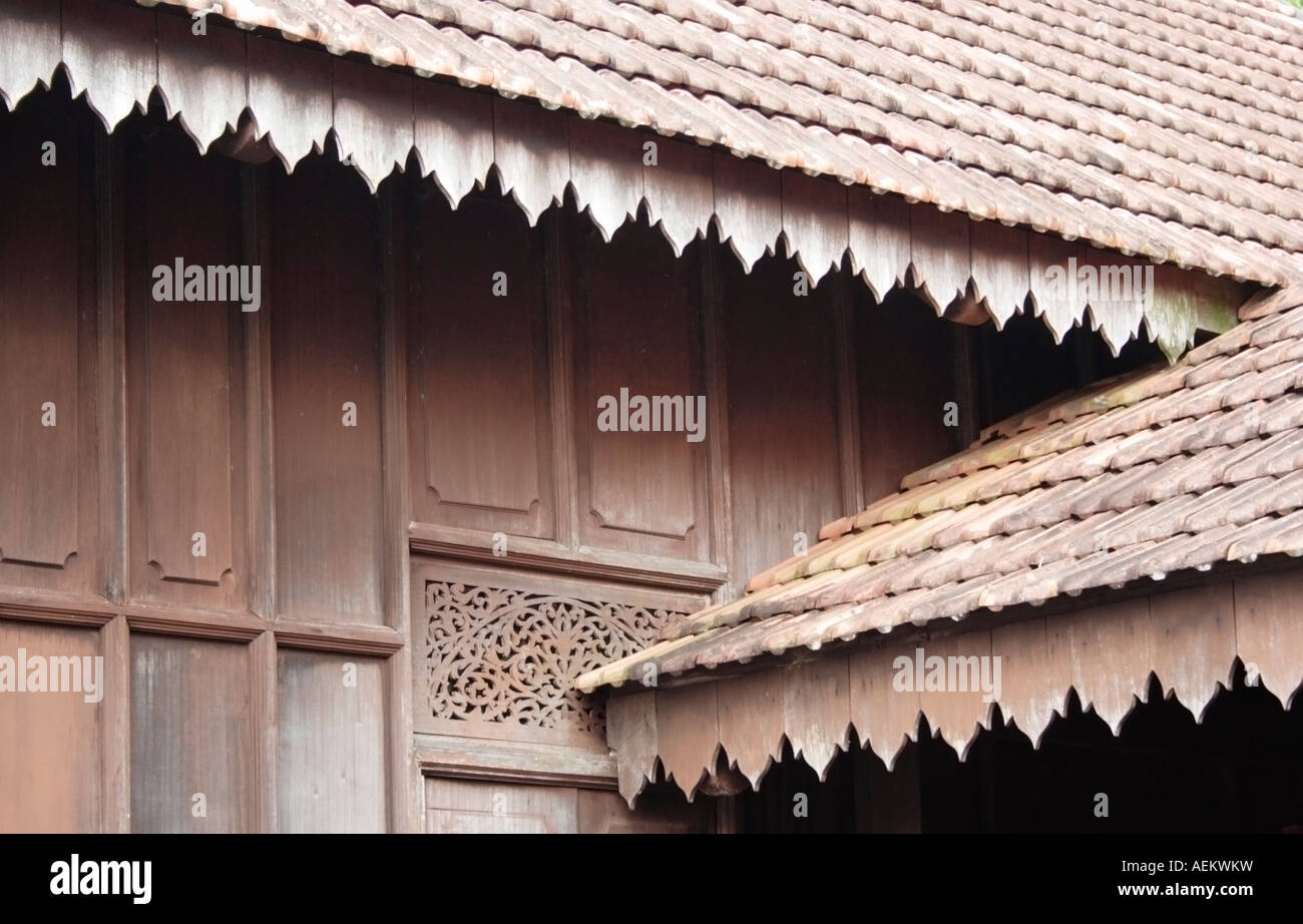 Traditional roof of Malay house in Terengganu, Malaysia Stock Photo - Alamy