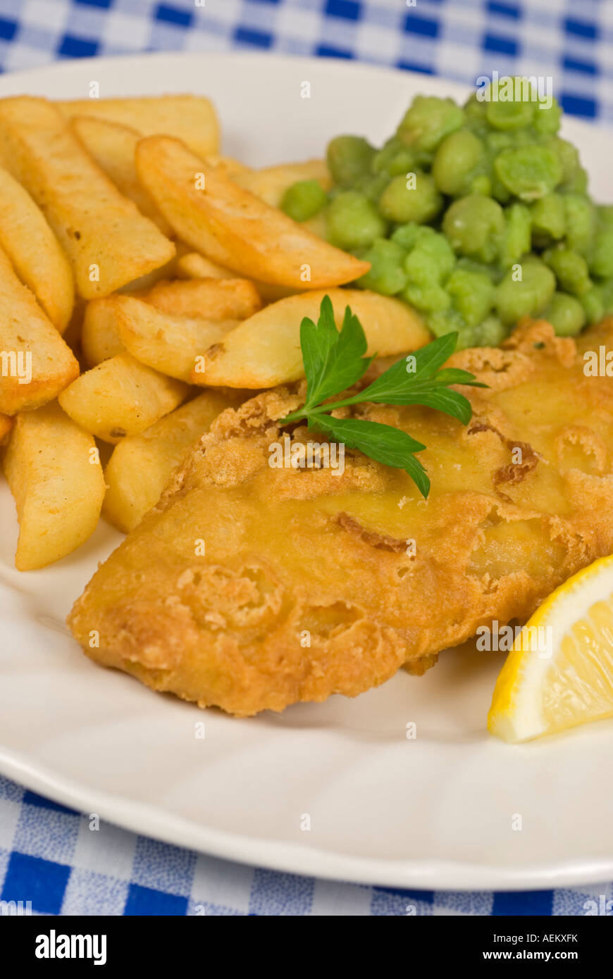 Fish and chips Traditional food UK Stock Photo - Alamy