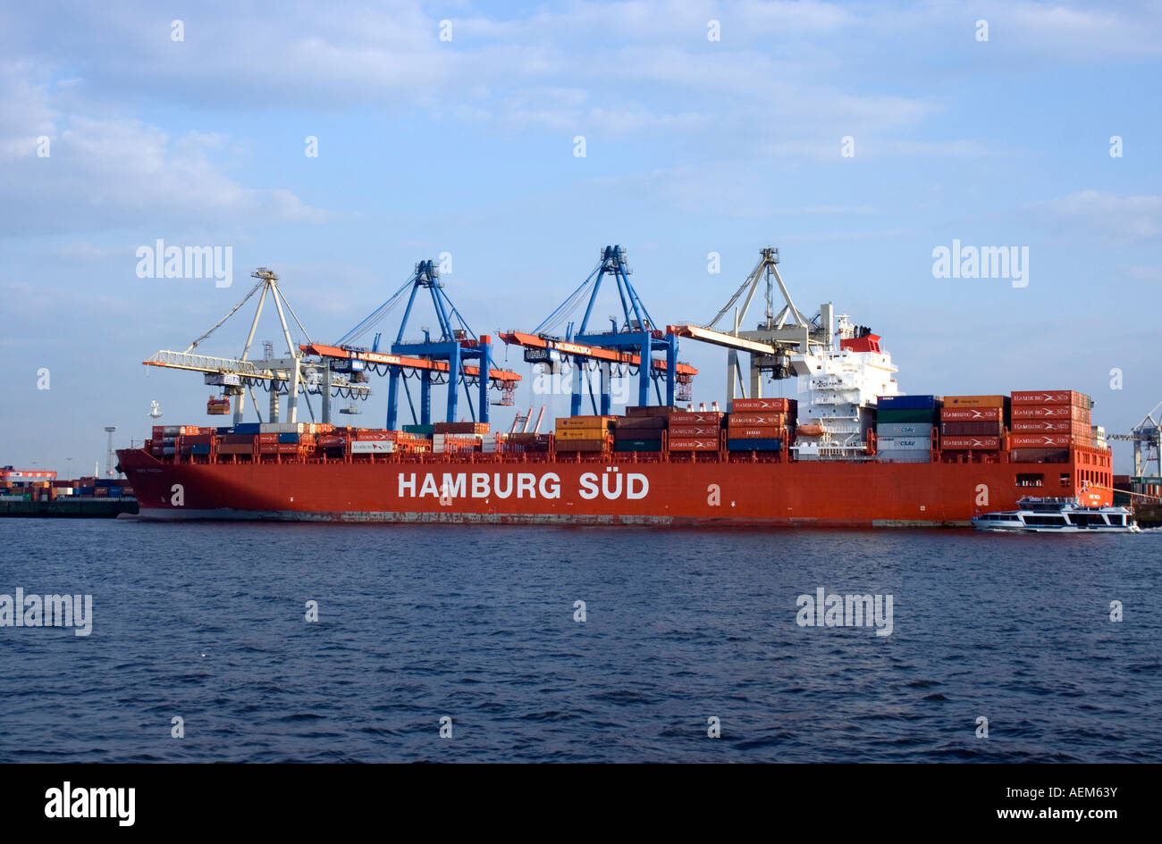 Container ship monte pascoal being hi-res stock photography and images ...