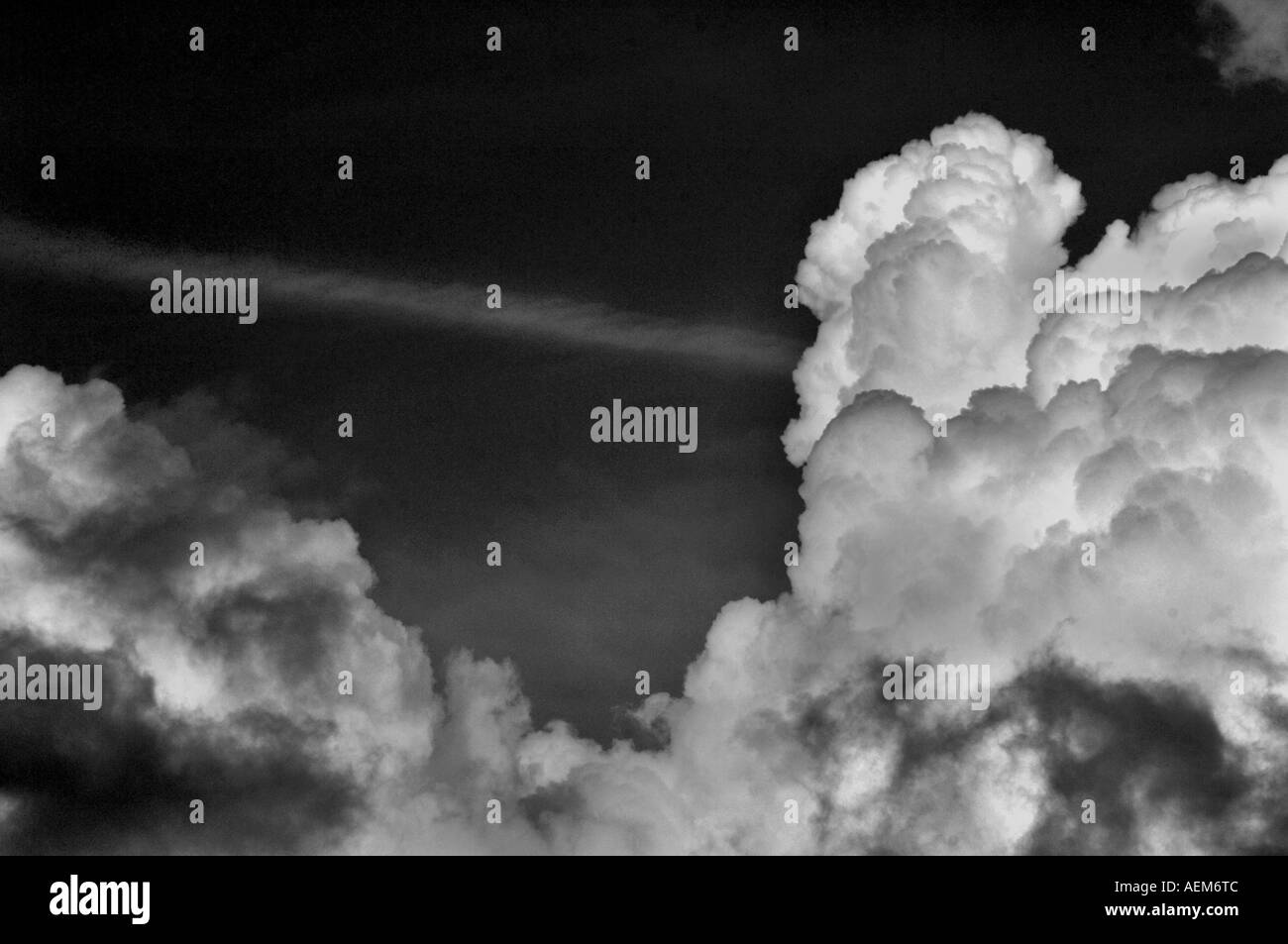 Moody sky background Black and White Stock Photos & Images - Alamy