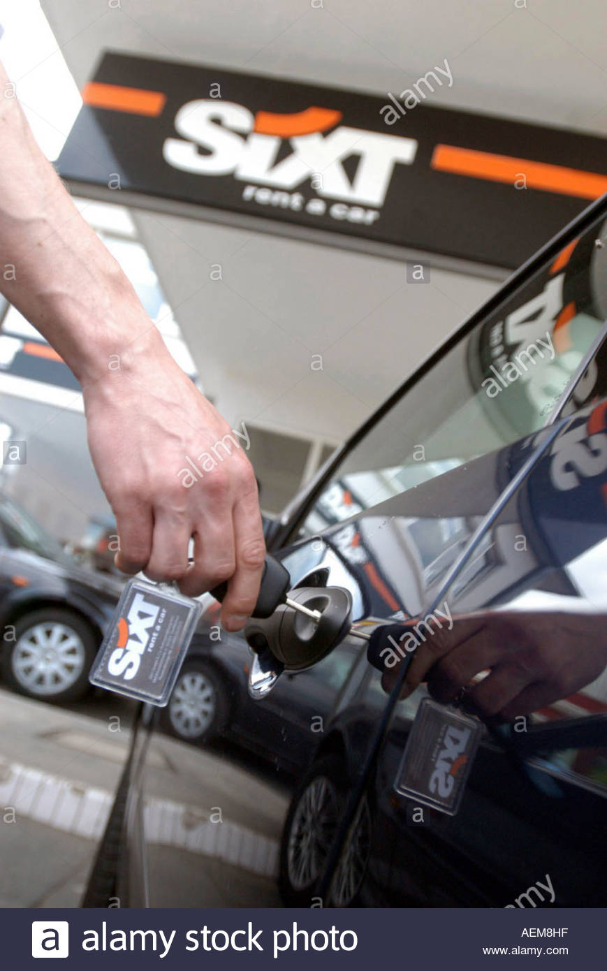 Autovermietung SiXT Stock Photo, Royalty Free Image: 7836190 - Alamy