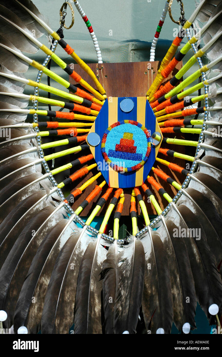 American Indian pow wow in Port Huron Michigan Stock Photo
