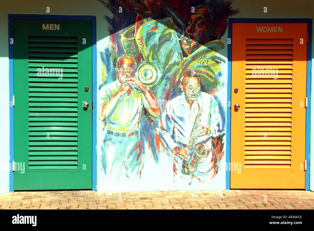 Key West Florida fl USA public restrooms Stock Photo Alamy