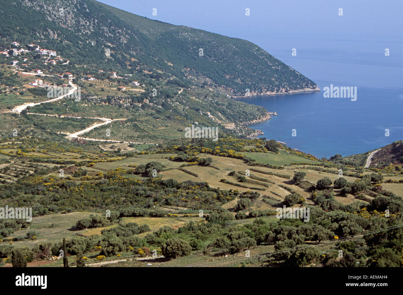 Cape Agios Ioannis, Kefalonia, Greece Stock Photo - Alamy