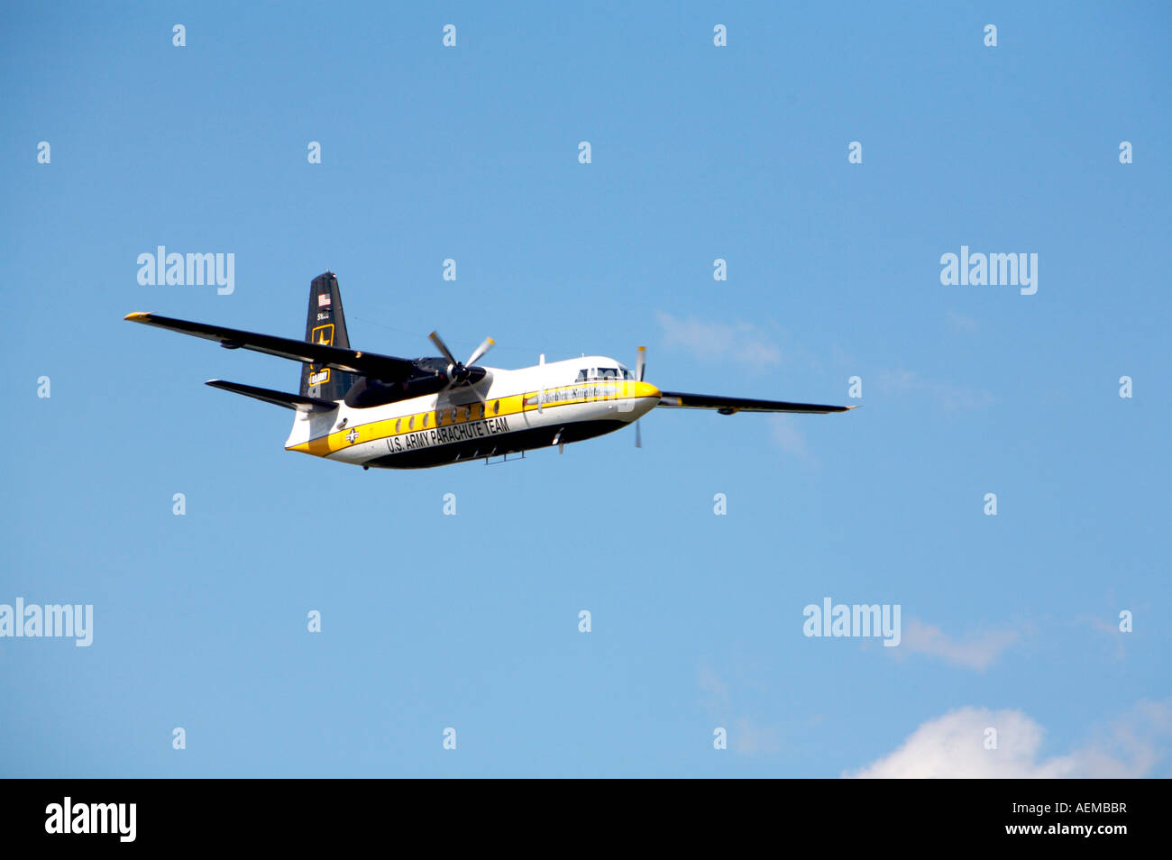 US Army Parachute Team The Golden Knights Stock Photo Alamy