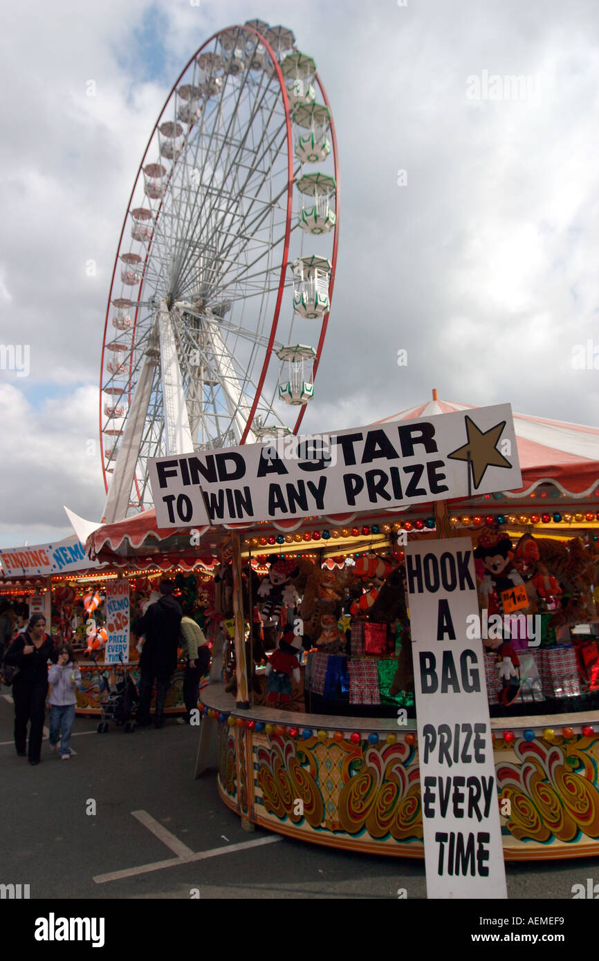 The Big Wheel at Nottingham s Goose Fair Stock Photo Alamy