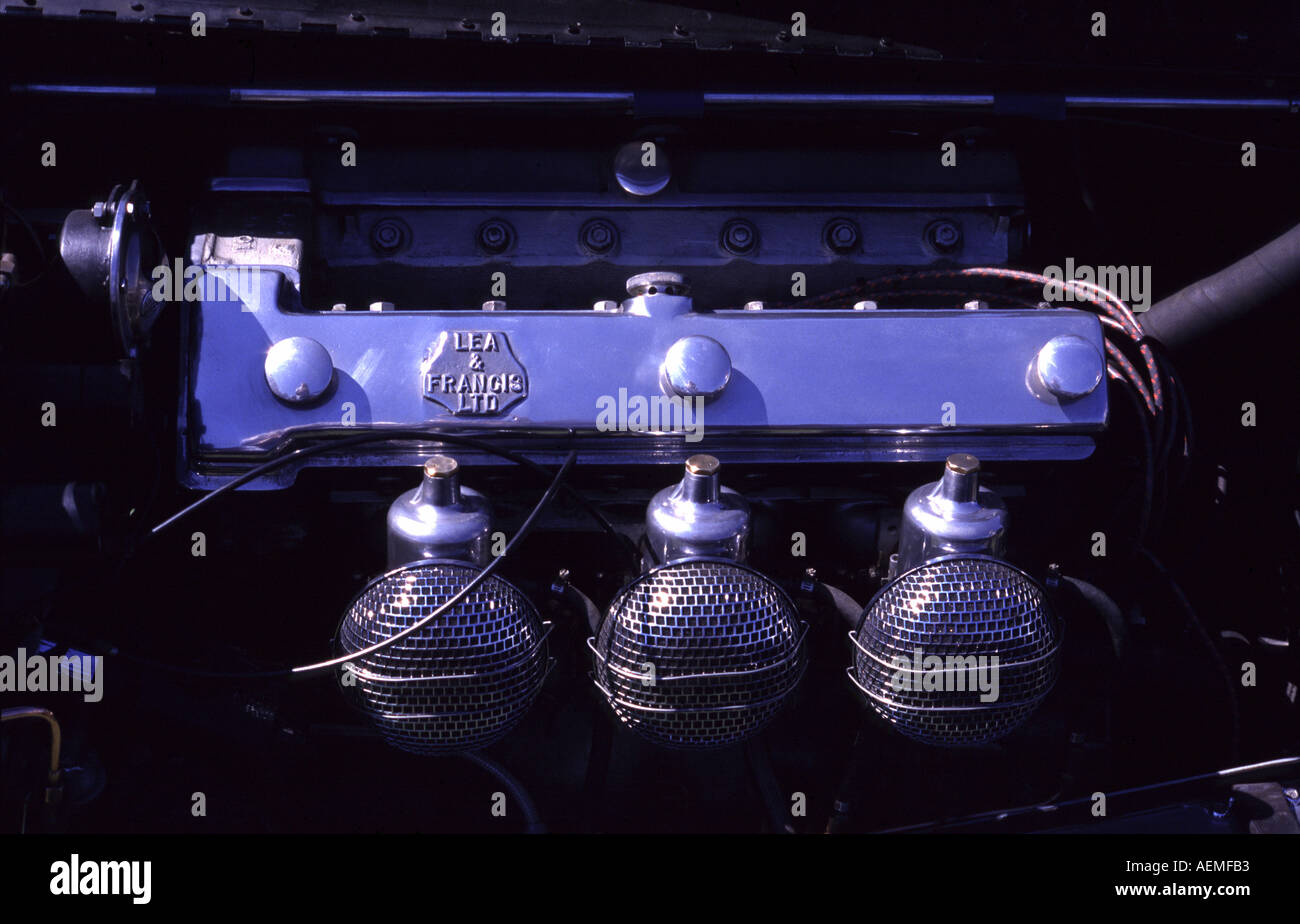 lea francis motor Stock Photo Alamy