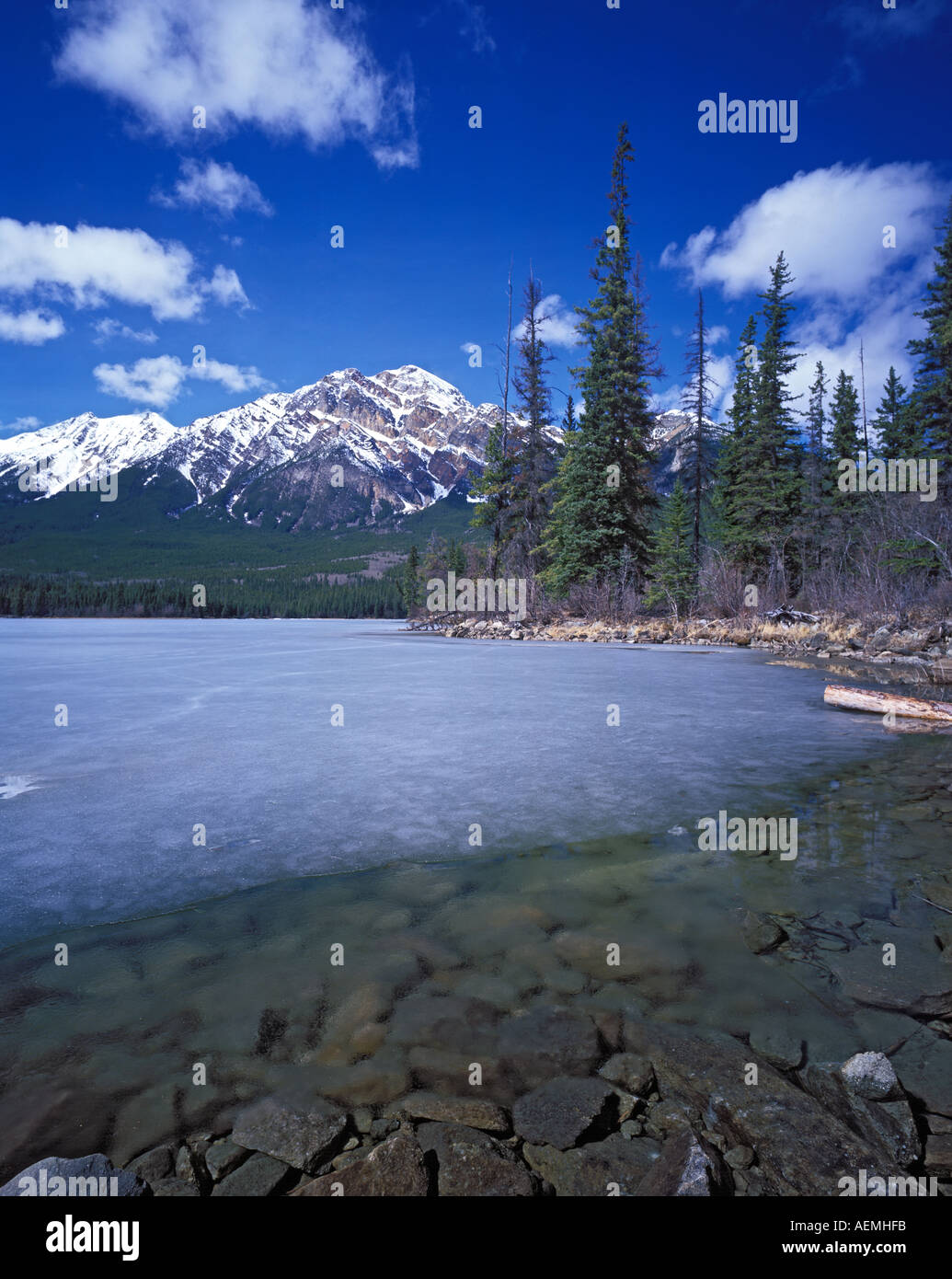 Canadian Rockies Stock Photo