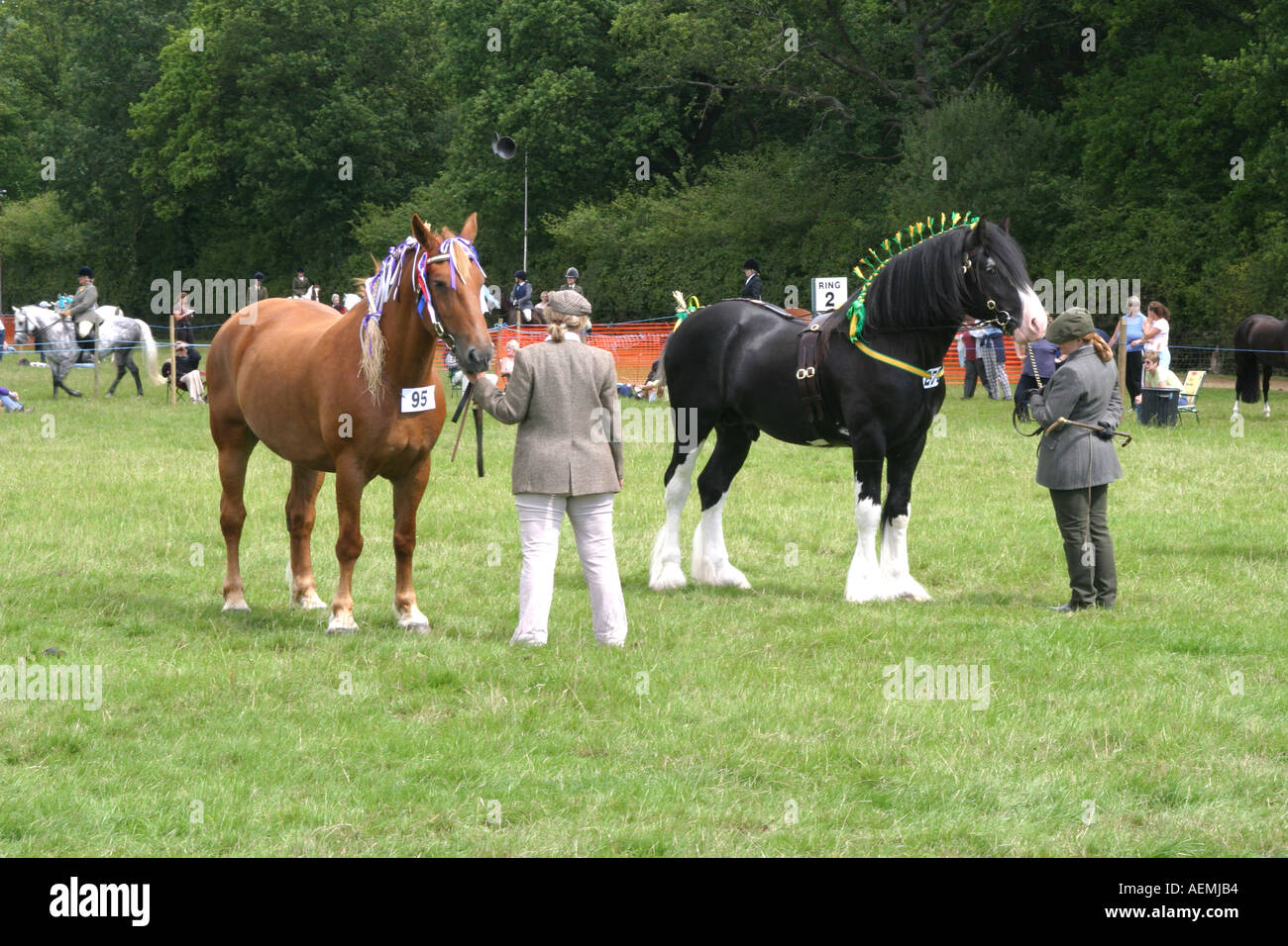 The Cranleigh Show August 2005 Stock Photo Alamy