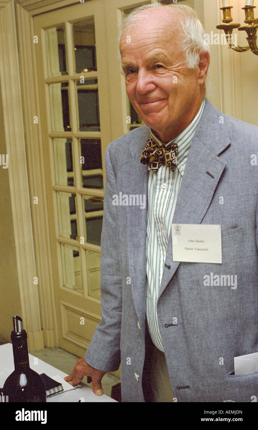 John Shafer, owner, Shafer Vineyards, Stags Leap District, Napa Valley