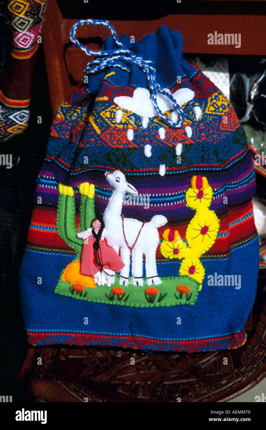 Llama peru decorated hi-res stock photography and images - Alamy