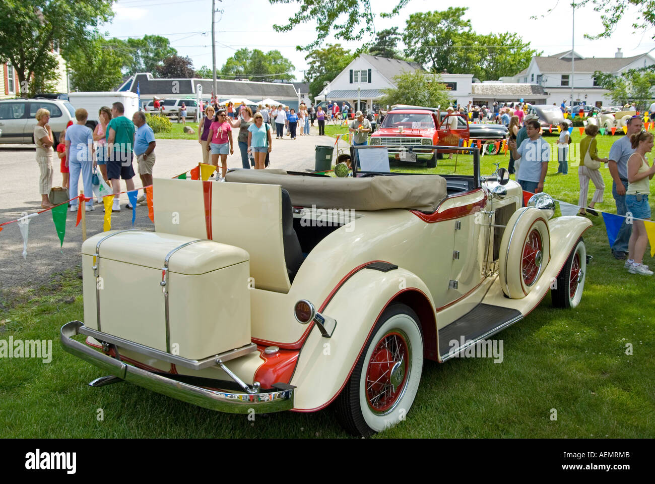 Vintage Auburn Automobile Stock Photo - Alamy