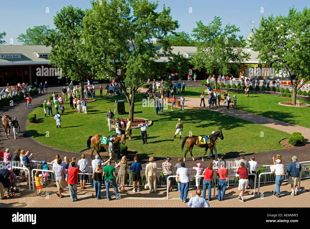 Arlington Paddock 2 Stock Photo - Alamy