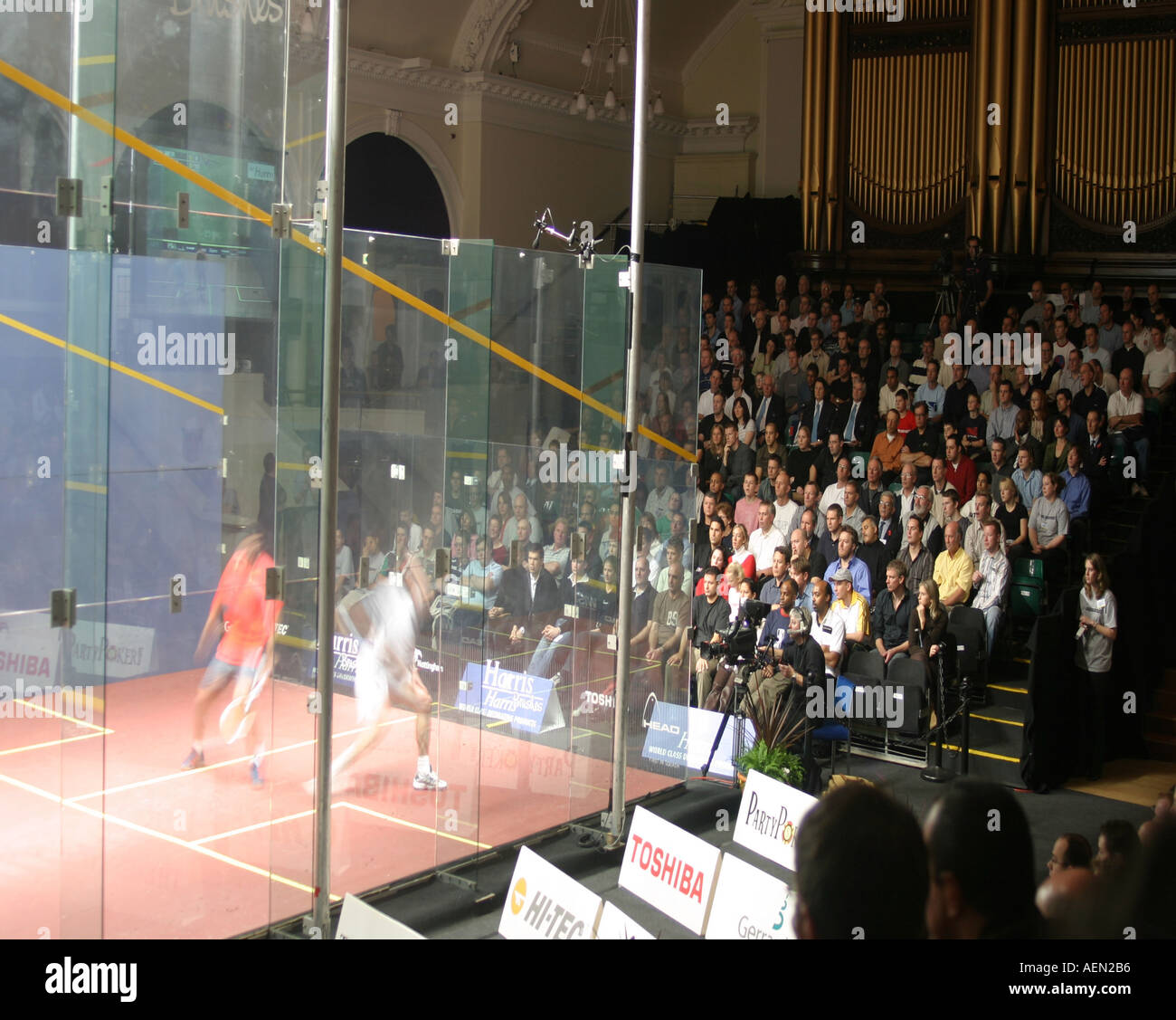 British Open Squash Championships Finals Day Harris British Open Squash Tournament The Crowd For The Men S Final Stock Photo Alamy [ 1127 x 1300 Pixel ]