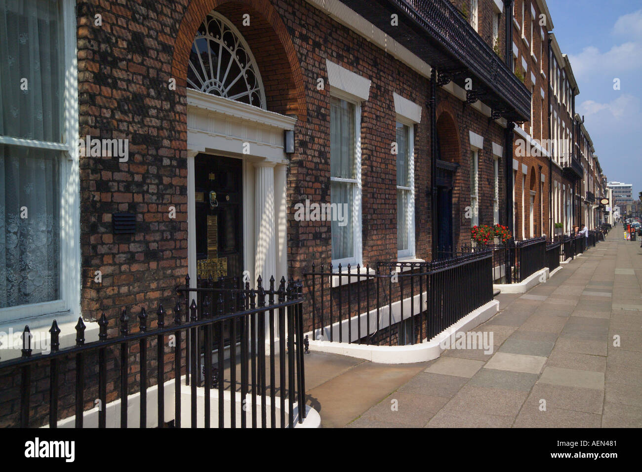 Rodney Street Liverpool England Stock Photo - Alamy