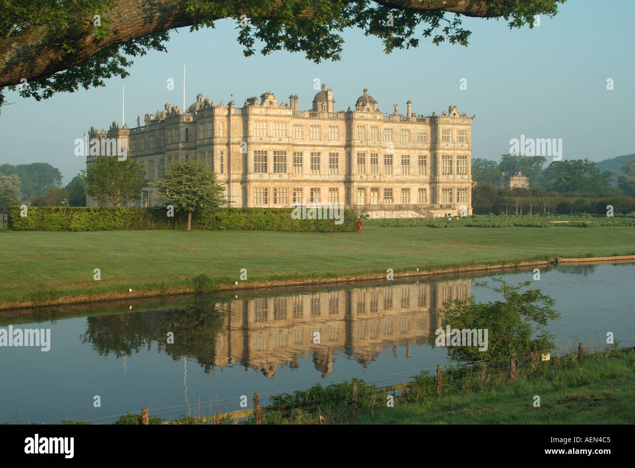 Longleat Elizabethan Country House & English stately home East facade