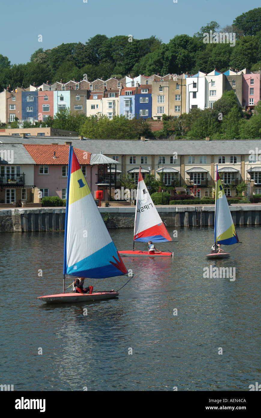 Bristol sailing at Baltic Wharf on the Floating Harbour Stock Photo Alamy