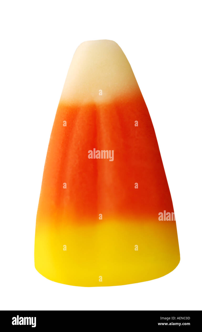 Single piece of Candy Corn Stock Photo: 2546700 - Alamy
