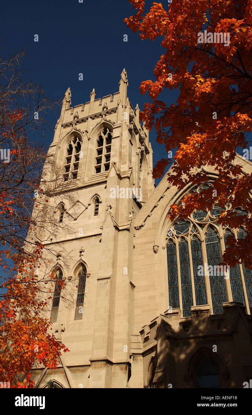 Chicago suburb of Oak Park Stock Photo Alamy