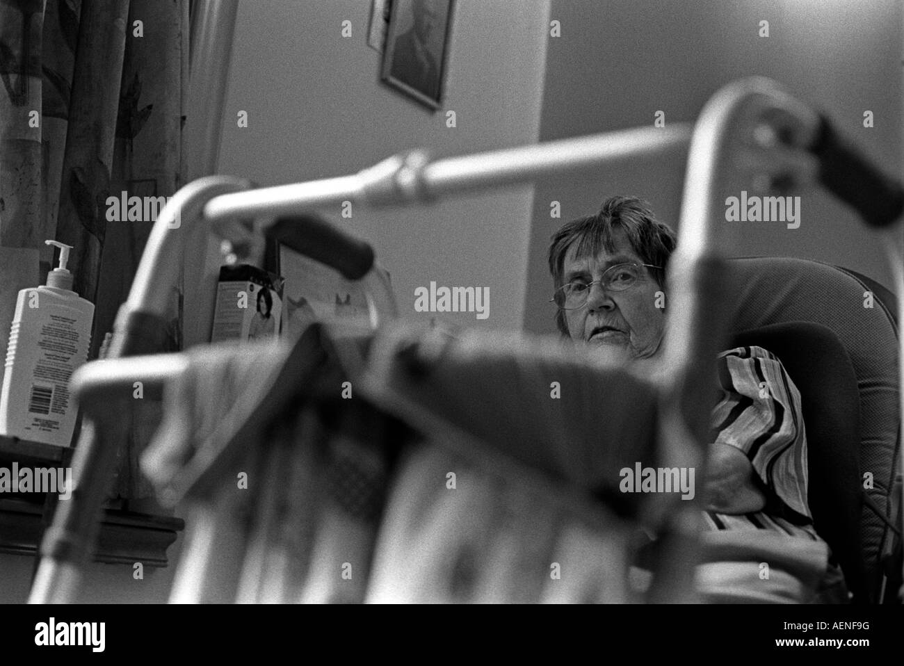 Rocking chair alone retire hi-res stock photography and images - Alamy