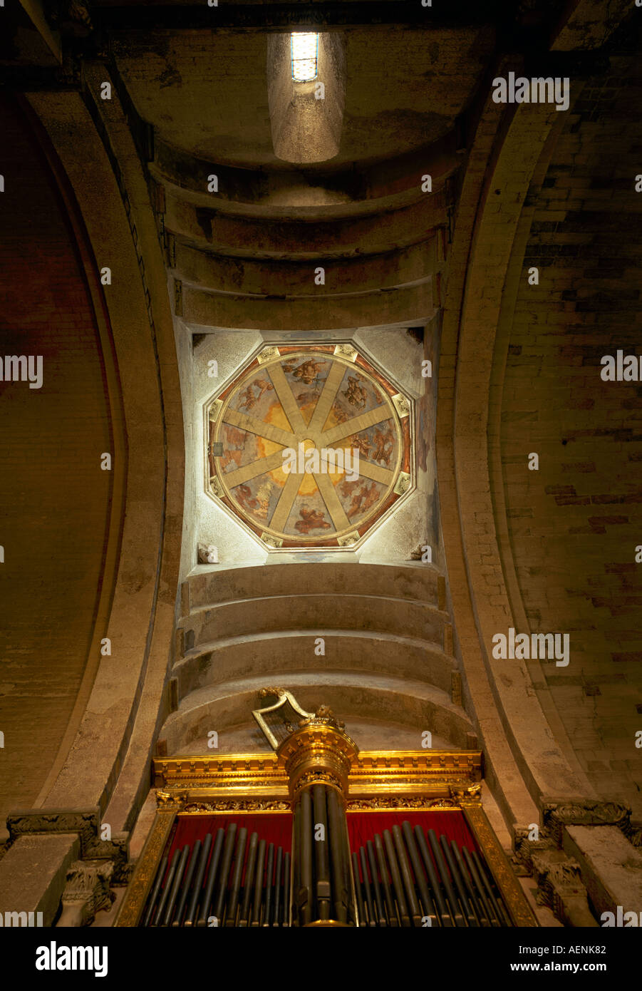 Avignon, Kathedrale Notre-Dame-des-Doms, Kuppelansicht Stock Photo