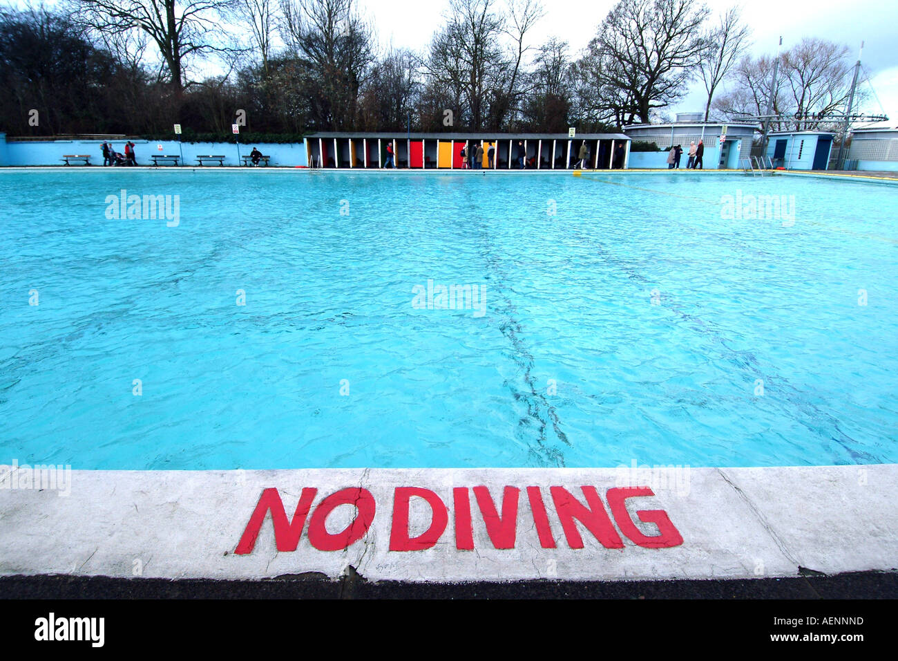 Tooting Bec Lido Largest Open Air Pool In Europe London Uk