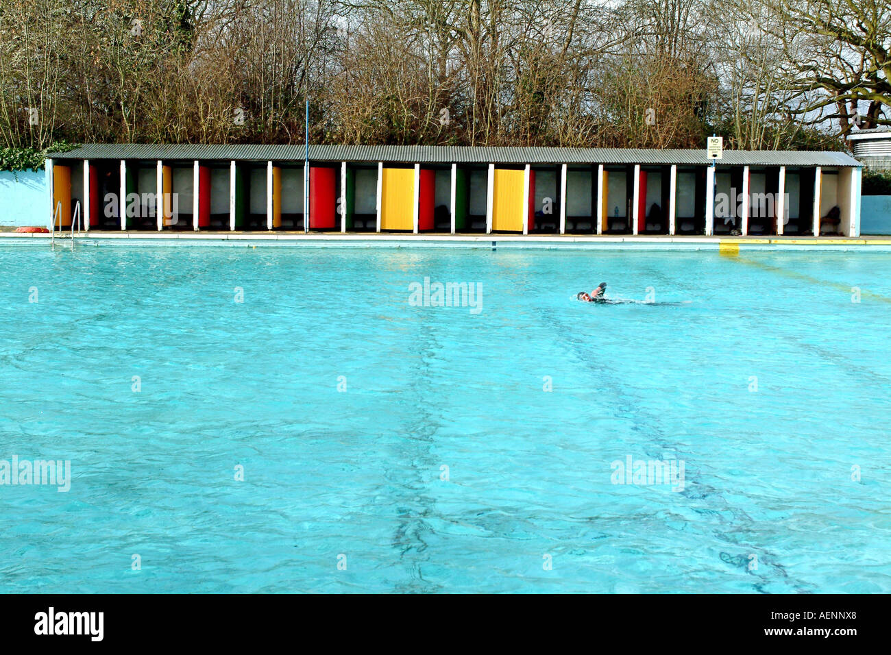 Tooting Bec Lido South London Uk Is The Largest Open Air