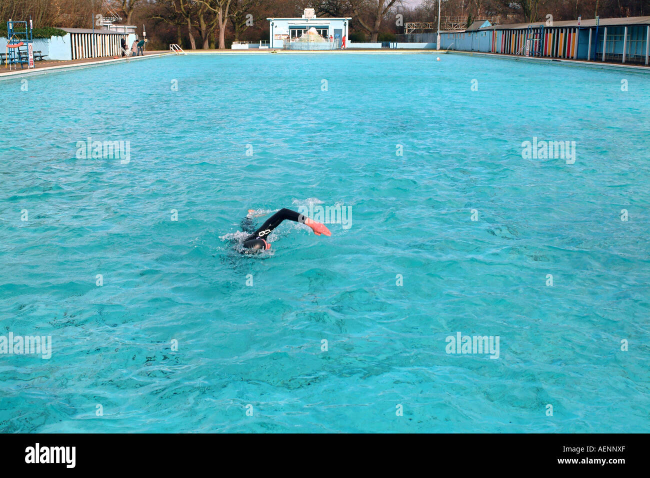 Tooting Bec Lido London Is The Largest Open Air Swimming Pool In